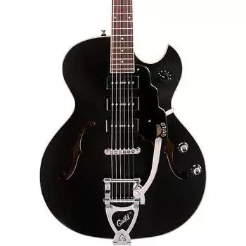 Электрогитара Guild Starfire I Jet90 Semi-Hollow Electric Guitar Satin Black