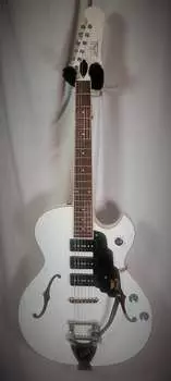 Электрогитара Guild Starfire I Jet90 Single Cut Semi-Hollow w/ Guild Vibrato Tailpiece Satin White