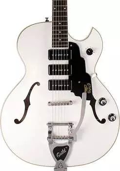 Электрогитара Guild Starfire I Jet 90 Semi-Hollow Electric Guitar, Satin White