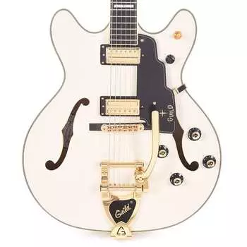 Электрогитара Guild Starfire VI DC Snow Crest White w/Guild Vibrato Tailpiece