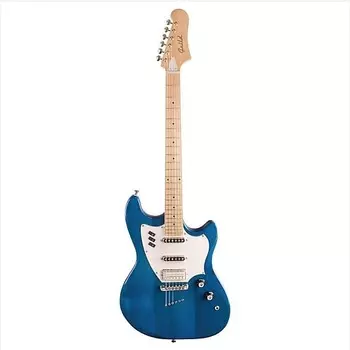 Электрогитара Guild Surfliner Catalina Blue 6-String Solid Body Electric Guitar with Maple Fingerboard