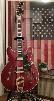 Электрогитара Hagstrom ‘67 Viking II 2022 Wild Cherry