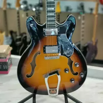 Электрогитара Hagstrom Viking 2022 Vintage Tobacco Burst