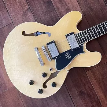 Электрогитара Heritage H-535 Semi-Hollow Electric Guitar Antique Natural AN29702