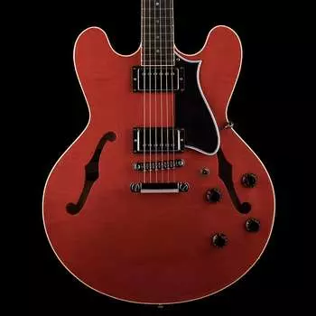 Электрогитара Heritage H-535 Semi-Hollow Trans Cherry Electric Guitar with Case