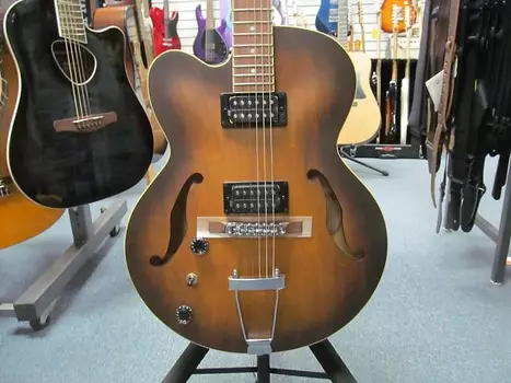 Электрогитара Ibanez AF55L Artcore Series Left-Handed Hollowbody Electric Guitar Flat Tobacco