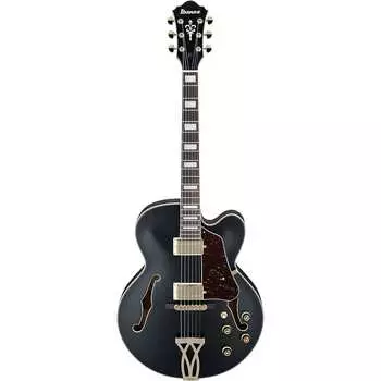 Электрогитара Ibanez AF75GBKF AF Artcore Guitar - Black Flat