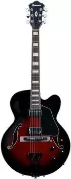 Электрогитара Ibanez AF75TRS Electric Guitar - Transparent Red Sunburst