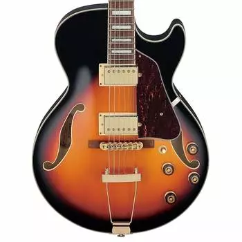 Электрогитара Ibanez AG75G Artcore Hollow Body Electric Guitar Brown Sunburst