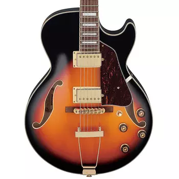 Электрогитара Ibanez AG75G Artcore Hollow-body Electric Guitar - Brown Sunburst