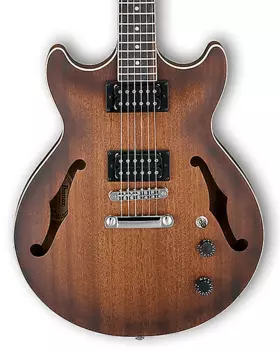 Электрогитара Ibanez AM53 Artcore Hollow Body Electric Guitar - Tobacco Flat