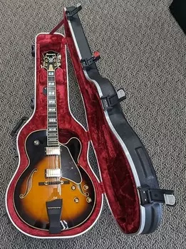 Электрогитара Ibanez Artcore AF2000 Prestige Hollowbody Electric Jazz Guitar - Brown Sunburst