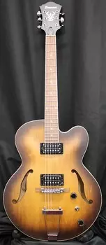 Электрогитара Ibanez Artcore AF55 Hollowbody Electric Guitar Flat Tobacco Sunburst