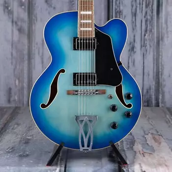 Электрогитара Ibanez Artcore AF75 Hollowbody, Jet Blue Burst