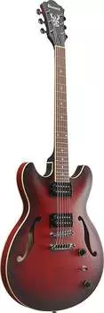 Электрогитара Ibanez Artcore AS53 Semi-hollowbody Electric Guitar - Sunburst Red Flat