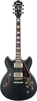 Электрогитара Ibanez Artcore AS73G Semihollow Guitar Black Flat