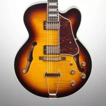 Электрогитара Ibanez Artcore Expressionist AF95FM Hollowbody Electric Guitar, Antique Yellow Sunburst