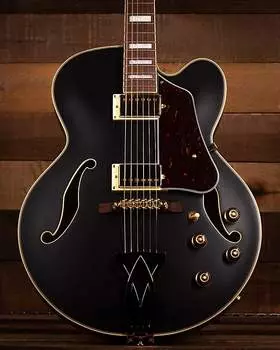 Электрогитара Ibanez Artcore Series AF75G Hollowbody Electric Guitar Flat Black