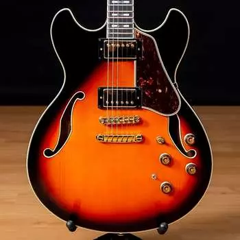 Электрогитара IBANEZ AS113 Artstar - коричневый Sunburst SN 22050194