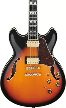 Электрогитара Ibanez AS113 Artstar Semi-Hollow Body Electric Guitar, Brown Sunburst