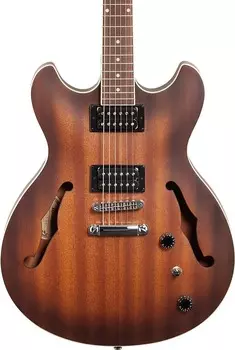 Электрогитара Ibanez AS53 Artcore Semi-Hollow Body Electric Guitar Tobacco Flat