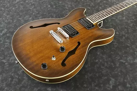 Электрогитара Ibanez AS53-TF Artcore Series Semi-Hollow Body Electric Guitar Tobacco Flat