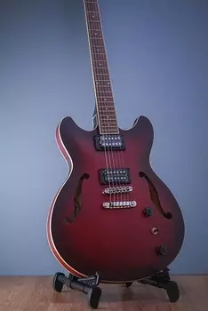 Электрогитара Ibanez AS53SRF Artcore Semi-Hollow Sunburst Red Flat DEMO