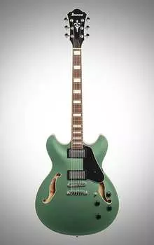 Электрогитара Ibanez AS73 Artcore Semi-Hollow Electric Guitar, Olive Metallic