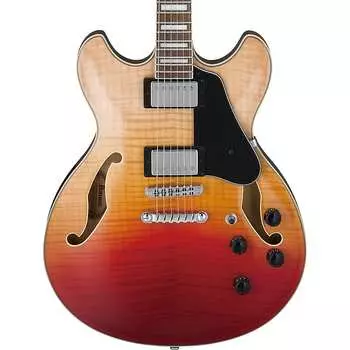 Электрогитара Ibanez AS73FMTAF AS Artcore Hollow Body Guitar - Transparent Autumn Fade