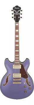 Электрогитара Ibanez AS73G Semi-Hollow Body Electric Guitar Metallic Purple Flat