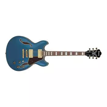 Электрогитара Ibanez AS73G Semi-Hollow Guitar, Walnut Fretboard, Prussian Blue Metallic