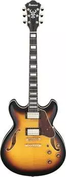 Электрогитара Ibanez AS93FMAYS Artcore Semi Hollow Electric Guitar, Antique Yellow Sunburst