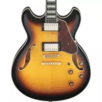 Электрогитара Ibanez AS Artcore Semi-hollow Electric Guitar, Antique Yellow Sunburst