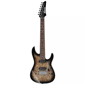 Электрогитара Ibanez AZ Premium Series AZ427P1PB 7-String Electric Guitar, Charcoal Black Burst