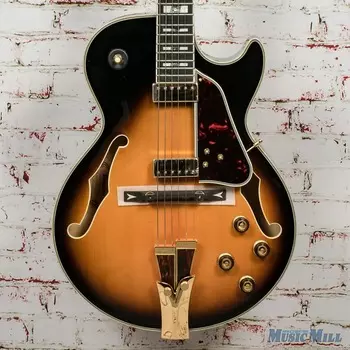Электрогитара Ibanez George Benson Signature GB10SE Hollowbody Electric Guitar Tobacco Burst