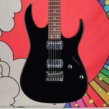 Электрогитара Ibanez GIO GRG121SP Electric Guitar in Black Night finish
