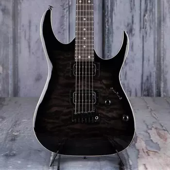 Электрогитара Ibanez GRGA120QA, Transparent Black Sunburst