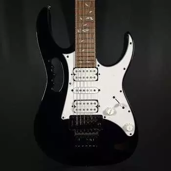 Электрогитара Ibanez JEMJR-BK Black Steve Vai Signature JEMJR-BK Black Steve Vai Signature Electric Guitar