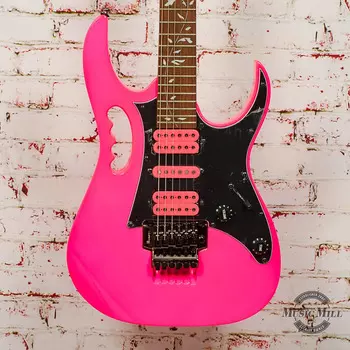 Электрогитара Ibanez JEMJRSP Jem Jr Steve Vai Signature Electric Guitar Pink