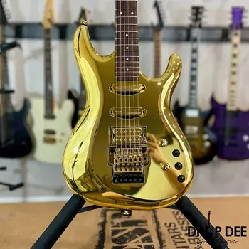 Электрогитара Ibanez Joe Satriani Signature JS2GD Electric Guitar w/ Case-Gold