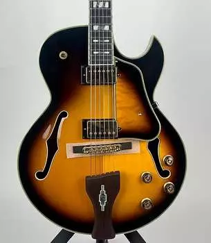 Электрогитара Ibanez LGB30-VYS George Benson Signature Series Hollowbody - Vintage Yellow Burst