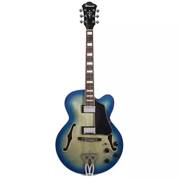 Электрогитара Ibanez Model AF75JBB Artcore Series Cutaway с полуакустическим корпусом