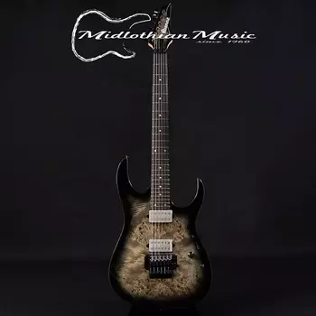 Электрогитара Ibanez Premium RG1120PBZ Electric Guitar - Charcoal Black Burst w/Gig Bag
