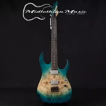Электрогитара Ibanez Premium RG1121PB - Caribbean Islet Flat Finish w/Gig Bag