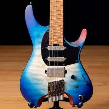 Электрогитара Ibanez QX54QM Q Standard - Blue Sphere Burst Flat SN 220901801 QX54QM Blue Sphere Burst Flat