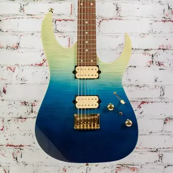 Электрогитара Ibanez RG421HPFMBRG - RG High Performance Electric Guitar - Blue Reef Gradation