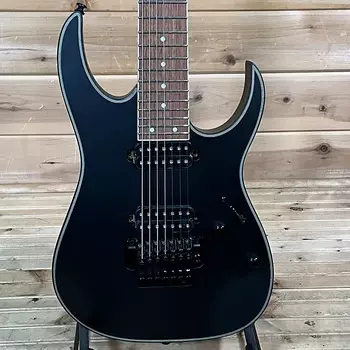 Электрогитара Ibanez RG7320EX - черная плоская RG7320EX Electric Guitar - Black Flat