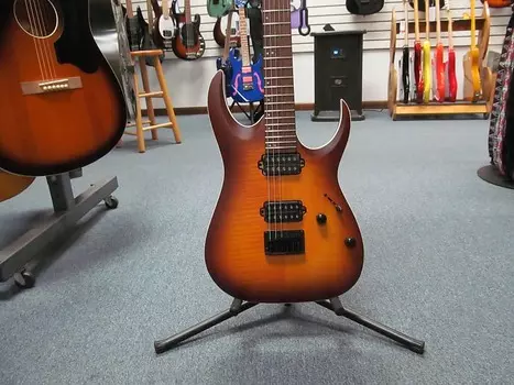Электрогитара Ibanez RGA42FM - Dragon Eye Burst Flat