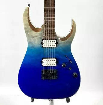 Электрогитара Ibanez RGA42HPQMBIG Blue Iceberg Gradation Серийный номер:210323024 RGA42HPQMBIG Electric Guitar Iceberg Gradation Ser#:210323024