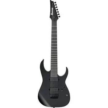 Электрогитара Ibanez RGIXL7BKF RG Iron Label Electric Guitar, Ebony Fretboard, Black Flat